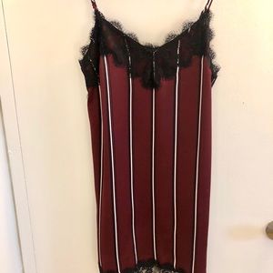 Dynamite M Slip Dress with Lace (never worn)